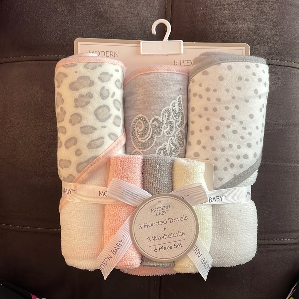 6 piece baby bath set